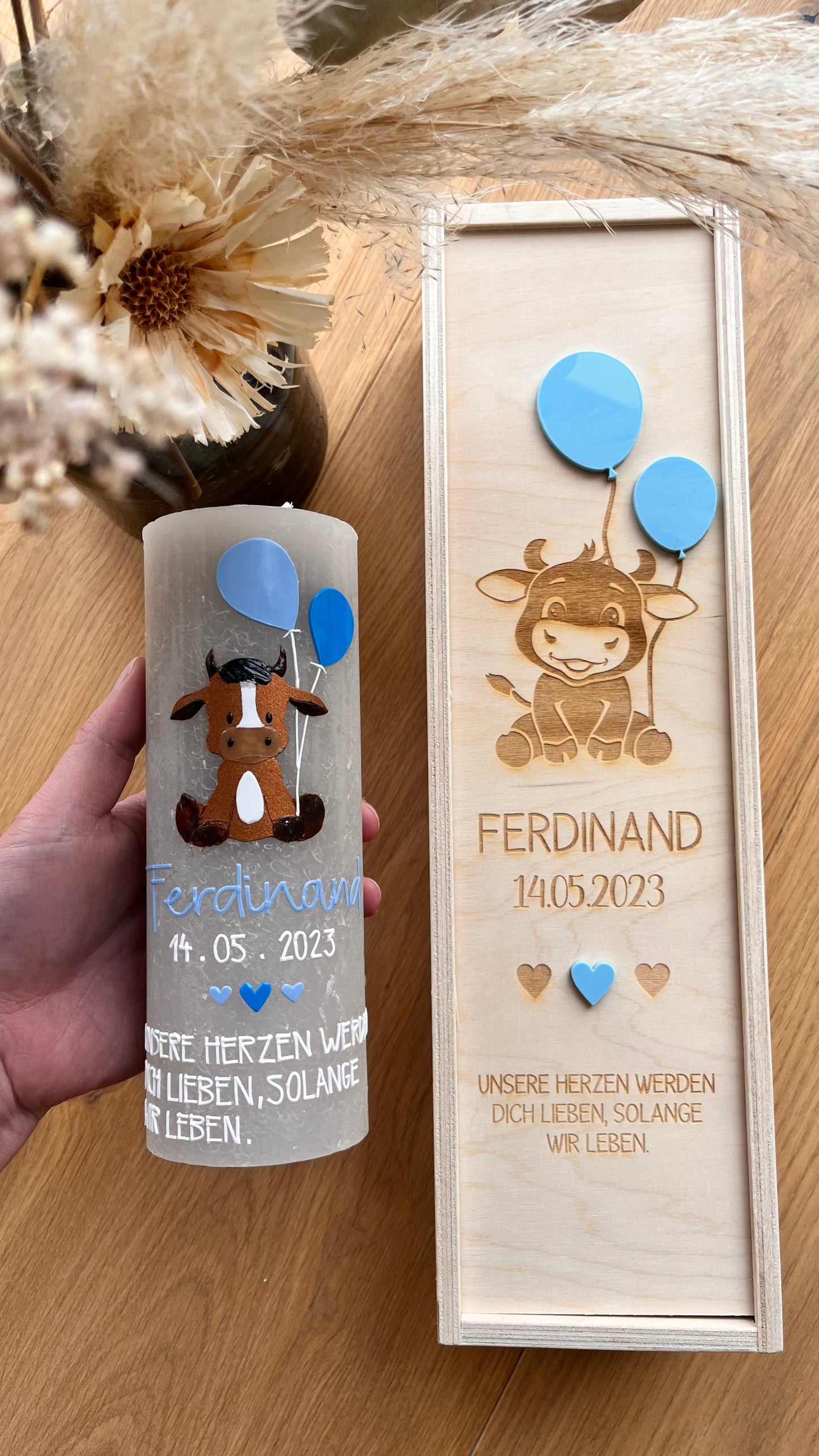 Kerzenbox individuelles Design