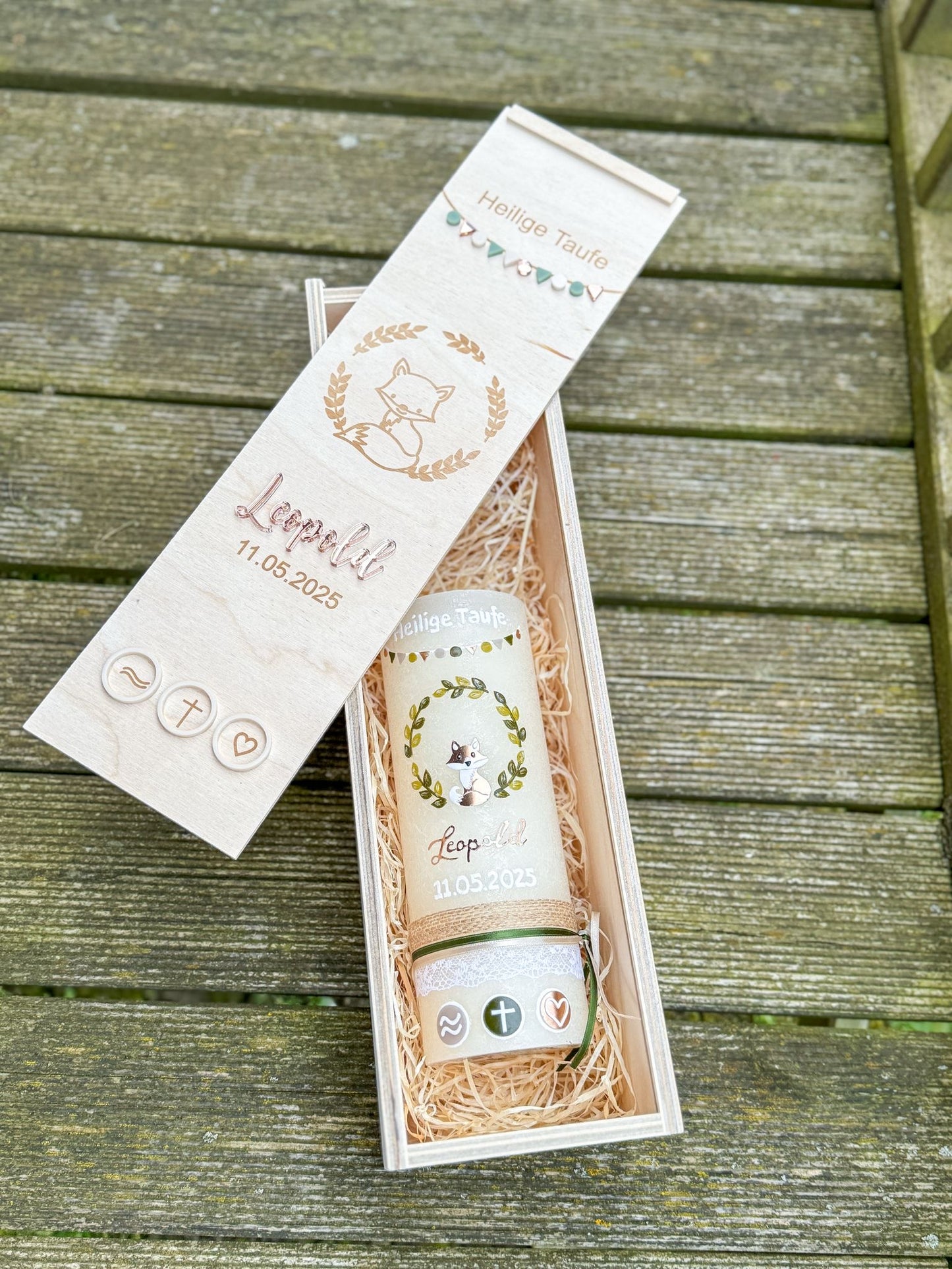 Kerzenbox individuelles Design