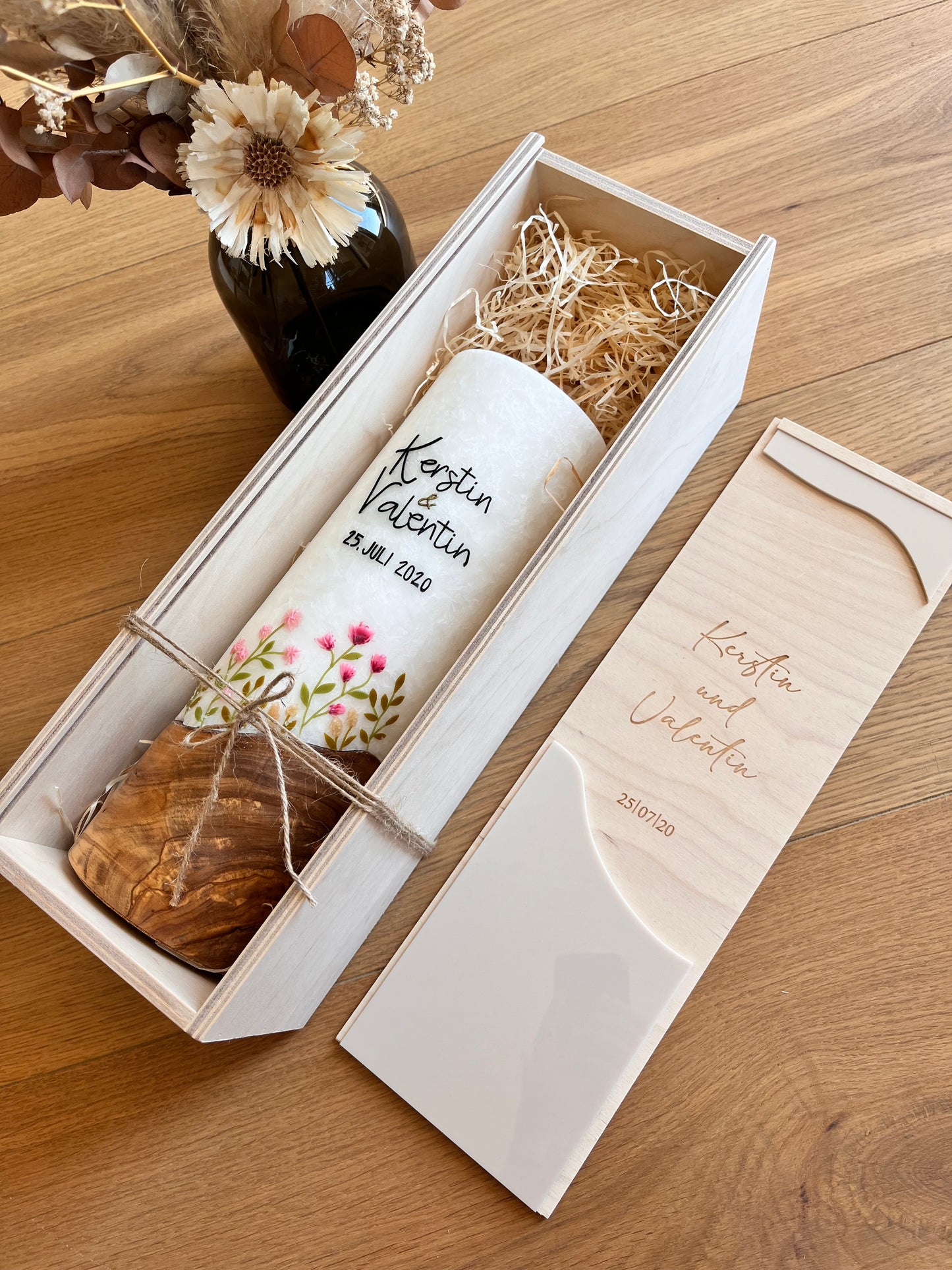 Kerzenbox individuelles Design
