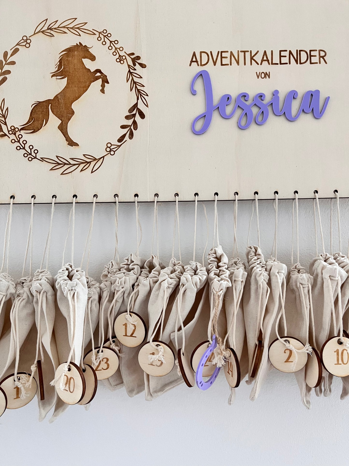Adventkalender Pferd