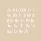 Set Cake Topper Name mit Taube