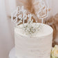 Set Cake Topper Oh Baby