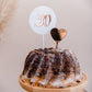Set Mini Cake Topper Herz