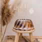 Cake Topper "wild & three"
