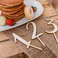 Mini Cake Topper "Zahl"