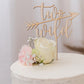 Cake Topper "two wild"