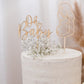 Set Cake Topper Oh Baby