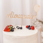 Cake Topper Name Ballon