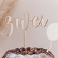 Cake Topper "Zahl"