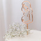 Cake Topper "Liebe im Bauch"