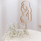 Cake Topper "Liebe im Bauch"