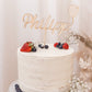 Cake Topper Name Ballon