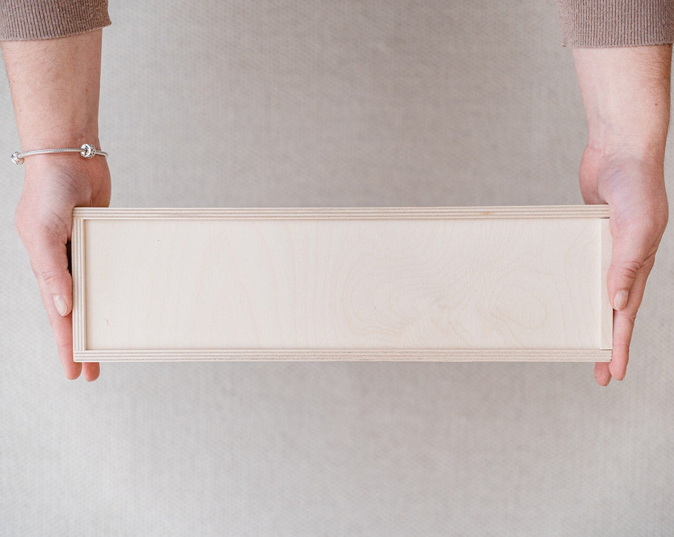 Kerzenbox für Hochzeit mit Acryl Herz