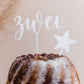 Cake Topper "Zahl"